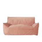 Pouf géant 2 places avec accoudoirs