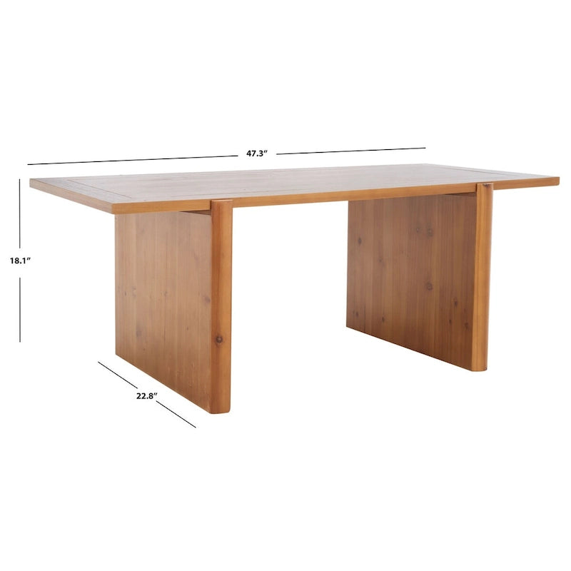 Table basse rectangulaire - 47 l x 23 P x 18 H - 47Lx23Px18H