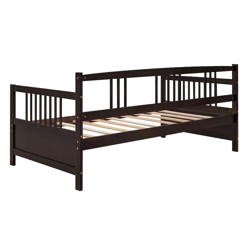 Lit de repos moderne en bois massif, multifonctionnel