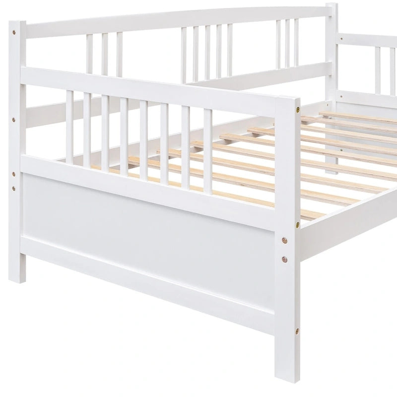 Lit de repos moderne en bois massif, multifonctionnel