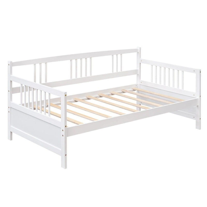 Lit de repos moderne en bois massif, multifonctionnel
