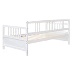 Lit de repos moderne en bois massif, multifonctionnel