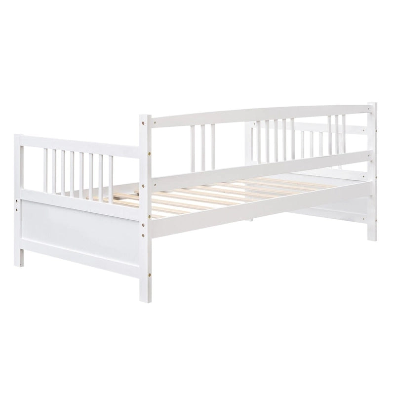 Lit de repos moderne en bois massif, multifonctionnel