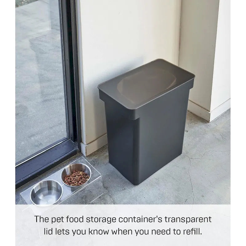 Conteneur roulant hermétique pour aliments pour animaux, très grande taille, polypropylène, 25 litres