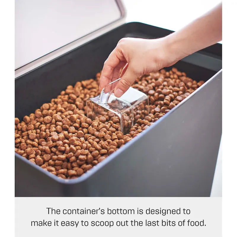 Conteneur roulant hermétique pour aliments pour animaux, très grande taille, polypropylène, 25 litres