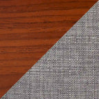 Chaises de salle à manger/d'appoint avec pieds en bois courbé (Lot de 2)