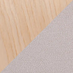 Chaises de salle à manger/d'appoint avec pieds en bois courbé (Lot de 2)