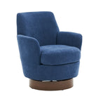 Fauteuil pivotant avec base en acier inoxydable