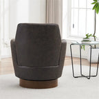 Fauteuil pivotant avec base en acier inoxydable
