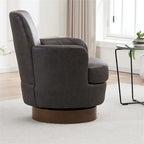 Fauteuil pivotant avec base en acier inoxydable