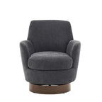 Fauteuil pivotant avec base en acier inoxydable