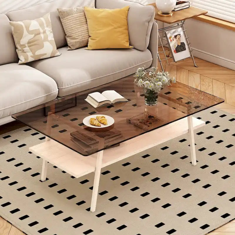 Table basse rectangulaire