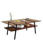 Table basse rectangulaire