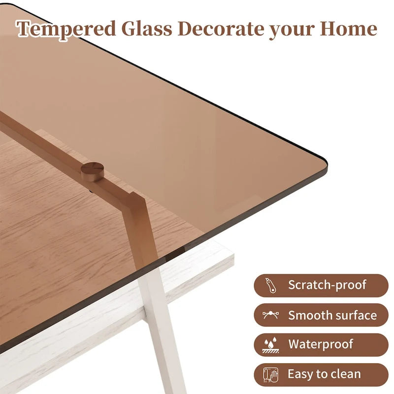 Table basse rectangulaire