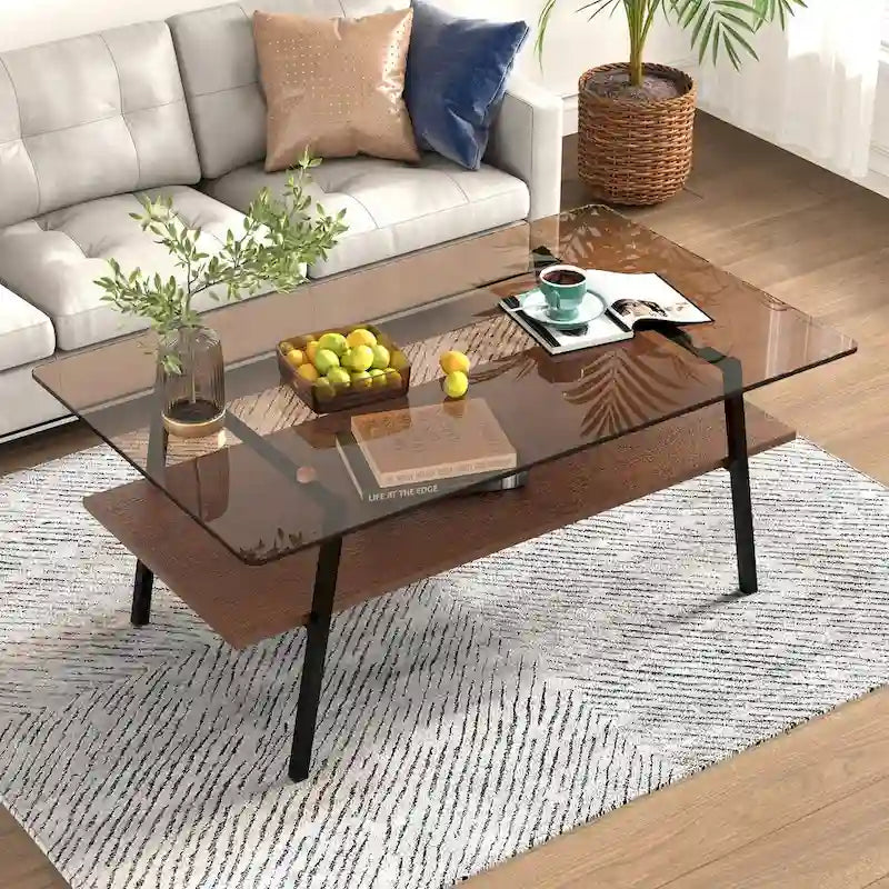 Table basse rectangulaire