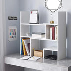 Étagère de bureau compacte et ajustable pour dortoir