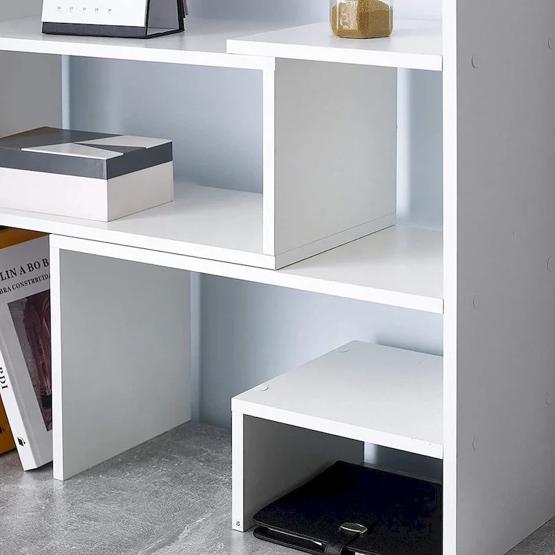 Étagère de bureau compacte et ajustable pour dortoir