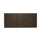 Table rectangulaire à pieds marron rustique