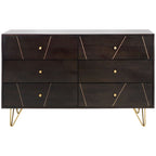Commode en bois à 6 tiroirs