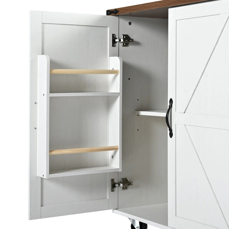 Desserte de cuisine roulante pour la maison, la cuisine et la salle à manger
